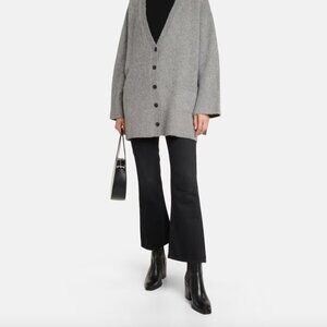 Toteme Cropped Kick Denim Faded Black